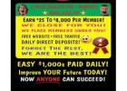 Looking for a home business Paid daily you can even call the owner/Admin anytime he will talk to you